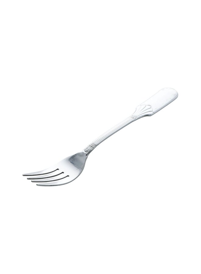 SunCraft 12-Piece Stainless Steel Dishwasher Safe Dessert Fork Set Silver 8 x 24.2 x 2.8 cm NCF212SDF - Image 2